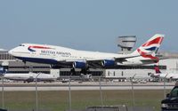 G-CIVB @ MIA - British 747 - by Florida Metal