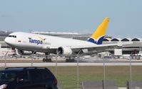 N767QT @ MIA - Tampa Colombia 767 - by Florida Metal