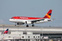 N992TA @ MIA - Avianca A319 - by Florida Metal