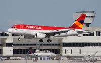N992TA @ MIA - Avianca A319