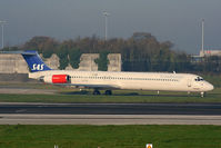 LN-RML @ EGCC - Scandinavian Airlines - by Chris Hall