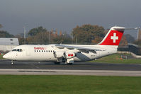 HB-IXV @ EGCC - Swiss European Airlines - by Chris Hall