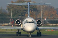 LN-RML @ EGCC - Scandinavian Airlines - by Chris Hall