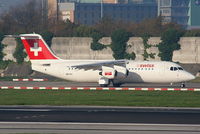 HB-IXV @ EGCC - Swiss European Airlines - by Chris Hall
