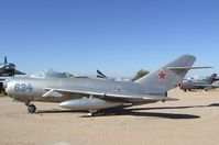 634 - Mikoyan i Gurevich MiG-17PF FRESCO-D at the Pima Air & Space Museum, Tucson AZ