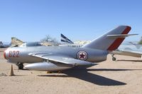 N822JM - PZL-Mielec LIM-2 (MiG-15bis) FAGOT at the Pima Air & Space Museum, Tucson AZ