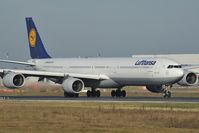 D-AIHS @ EDDF - Lufthansa Airbus 340-600 - by Dietmar Schreiber - VAP
