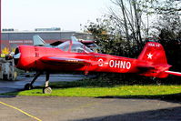 G-OHNO @ EGTO - 1990 Yakovlev YAK-55, c/n: 901104 at Rochester , Kent - by Terry Fletcher