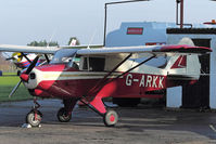 G-ARKK @ EGTO - 1961 Piper PA-22-108 Colt, c/n: 22-8290 at Rochester, Kent - by Terry Fletcher