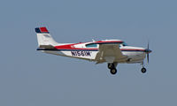 N1561M @ KCCR - Locally-based Badger Air 1989 Beech F33A on approach to RWY 1L @ Concord, CA - by Steve Nation
