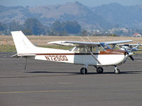 N7250Q @ KAPC - Sacramento, CA-based 1972 Cessna 172L visiting Napa, CA - by Steve Nation