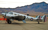N145AZ @ KLSV - N145AZ Beech D18S C/N A-235 (C45 Beech) Commemorative Air Force Arizona Wing, Mesa AZ.

Aviation Nation 2011
Nellis Afb Airport (Las Vegas, NV) KLSV / LSV 
November 13, 2011
TDelCoro - by Tomás Del Coro