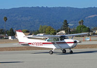 N7205Q @ KWVI - 1972 Cessna 172L taxying @ Watsonville, CA Fly-In - by Steve Nation
