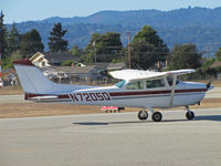 N7205Q @ KWVI - 1972 Cessna 172L taxying @ Watsonville, CA Fly-In - by Steve Nation