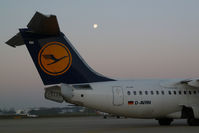 D-AVRN @ CGN - CGN with moon - by Wolfgang Zilske