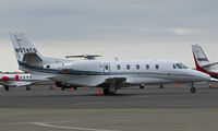 N574CS @ KAPC - Citation Shares Sales (Greenwich, CT) 2007 Cessna 560XL arriving at Napa, CA - by Steve Nation