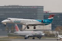 LX-LGY @ LOWW - Luxair EMB145 - by Andy Graf-VAP