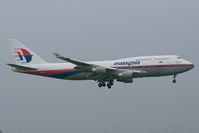 9M-MPK @ EHAM - Malaysia Airlines 747-400 - by Andy Graf-VAP