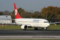 TC-JFP @ EGCC - Turkish Airlines - by Chris Hall