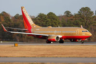 N714CB @ ORF - Southwest Airlines Southwest CLASSIC N714CB (FLT SWA1624) on takeoff roll on RWY 23 en route to Jacksonville Int'l (KJAX). - by Dean Heald
