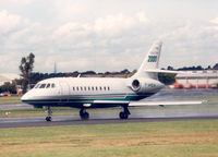 F-WNEW @ FAB - Farnborough Air Show 1994. 2nd Prototype Falcon 2000 - by Henk Geerlings