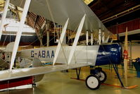 G-ABAA - At the Museum of Science and Industry in Manchester UK  - Air and Space Hall - by Terry Fletcher