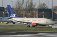 LN-RCW @ EGCC - Scandinavian Airlines - by Chris Hall