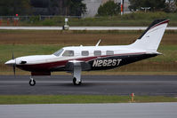 N262ST @ PDK - Coastal Instrument and Electronics Company 2010 Piper Meridian N262ST arriving from Ashe County (KGEV) - Jefferson, NC.