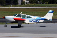 N2032W @ PDK - Taxiing to parking after arrival from Falcon Field Airport (KFFC). - by Dean Heald