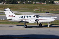N20MW @ PDK - 1975 Cessna 421B Golden Eagle N20MW taxiing to RWY 2R for departure to James M Cox Dayton Int'l (KDAY). - by Dean Heald