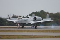 81-0967 @ NIP - Warthog blowing tire landing