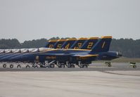 163451 @ NIP - Blue Angels F-18 - by Florida Metal