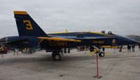 163455 @ NIP - Blue Angels F-18 - by Florida Metal