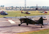 XP778 @ EGVA - Army Air Corps Beaver AL.1 on the flight-line at the 1987 International Air Tattoo at RAF Fairford. - by Peter Nicholson