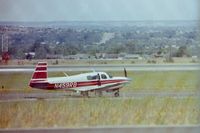 N459RB @ BIL - Mooney M20 @ BIL - by Daniel Ihde