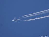 UNKNOWN @ NONE - Lufthansa Flight 427 high above Norfolk, Va - by Paul Perry