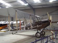 G-EBIR - DH.51 G-EBIR in Aircraft Transport & Travel colours used in the British Airways TV commercial. Old Warden - by Lee Mullins