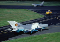 6824 @ EHTW - Romania AF MiG-21MF-75 Lancer C on the taxitrack of Twenthe AB, The Netherlands. - by Nicpix Aviation Press/Erik op den Dries