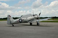 N7460C @ GIF - 1944 North American AT-6F N7460C at Gilbert Airport, Winter Haven, FL  - by scotch-canadian