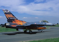 93-0682 @ LFQI - Turkish AF 192 Filo (sqn) sen two attratctive painted F-16's to the 50th anniversary of the NATO Tigermeet and is seen here on the taxitrack of Cambrai AB. - by Nicpix Aviation Press/Erik op den Dries