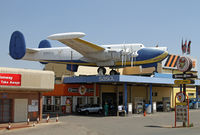 1723 @ FAJS - This ex SAAF Shackleton sits atop a garage south of Johannesburg. It has work several different colorschemes - by Duncan Kirk