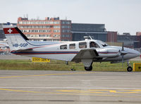 HB-GGP @ LFBO - Taxiing holding point rwy 14L for departure... - by Shunn311