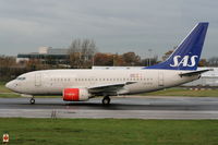 LN-RPB @ EGCC - Scandinavian Airlines - by Chris Hall