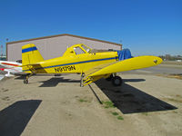 N9179N @ KTLR - Tri-Agrinautics AT-401 not rigged for crop dusting and minus prop @ Tulare, CA - by Steve Nation
