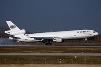 N271WA @ EDDP - Touch down on rwy 08L for a stop on sunny LEJ. - by Holger Zengler
