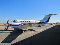 N1114K @ KTLR - Modesto, CA-based 1997 King Air B200 @ Tulare, CA - by Steve Nation