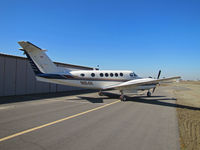 N1114K @ KTLR - Modesto, CA-based 1997 King Air B200 @ Tulare, CA - by Steve Nation