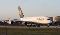D-AIMF @ MIA - Lufthansa A380 - by Florida Metal