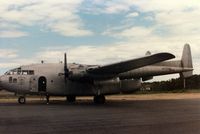 N175ML @ HYA - 1953 Fairchild C-119 N175ML at Barnstable Municipal Airport, Hyannis, MA - July 1986 - by scotch-canadian