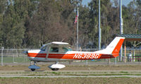 N6389G @ KTLR - Wasco, CA-based 1970 Cessna 150K rolling-out @ Tulare, CA - by Steve Nation